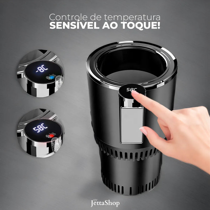 Suporte Térmico Universal para Copos e Garrafas Automotivo - Jetta ThermoCup™