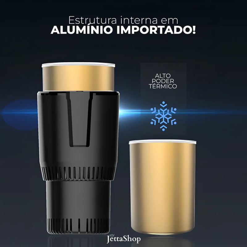 Suporte Térmico Universal para Copos e Garrafas Automotivo - Jetta ThermoCup™