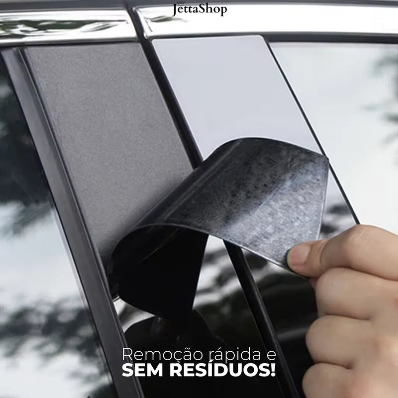 [PAGUE 1 LEVE 2] Adesivo Automotivo Personalizado para Coluna Central - PillarJetta™