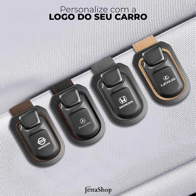 Porta Óculos Automotivo Personalizado - Jetta MagClip™ [ESTOQUE LIMITADO]