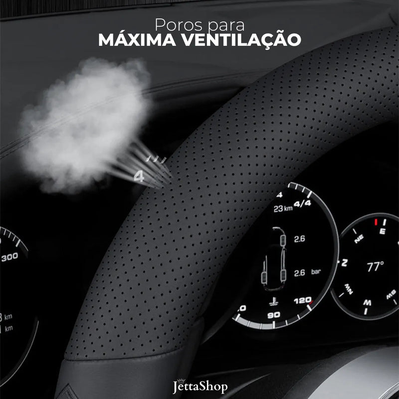 Jetta ThermoVolt™ - Capa de Volante Premium Personalizada para Carros [PROMOÇÃO LIMITADA ATÉ HOJE 23:59]