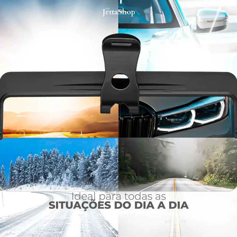 Tapa Sol em Acrílico Polarizado Automotivo - PolarJetta™ [ESTOQUE LIMITADO]