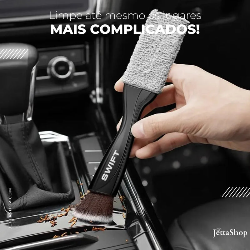 [PAGUE 1 LEVE 2] Mini Escova de Limpeza 2 em 1 para Interior Automotivo - Jetta MultiBrush™