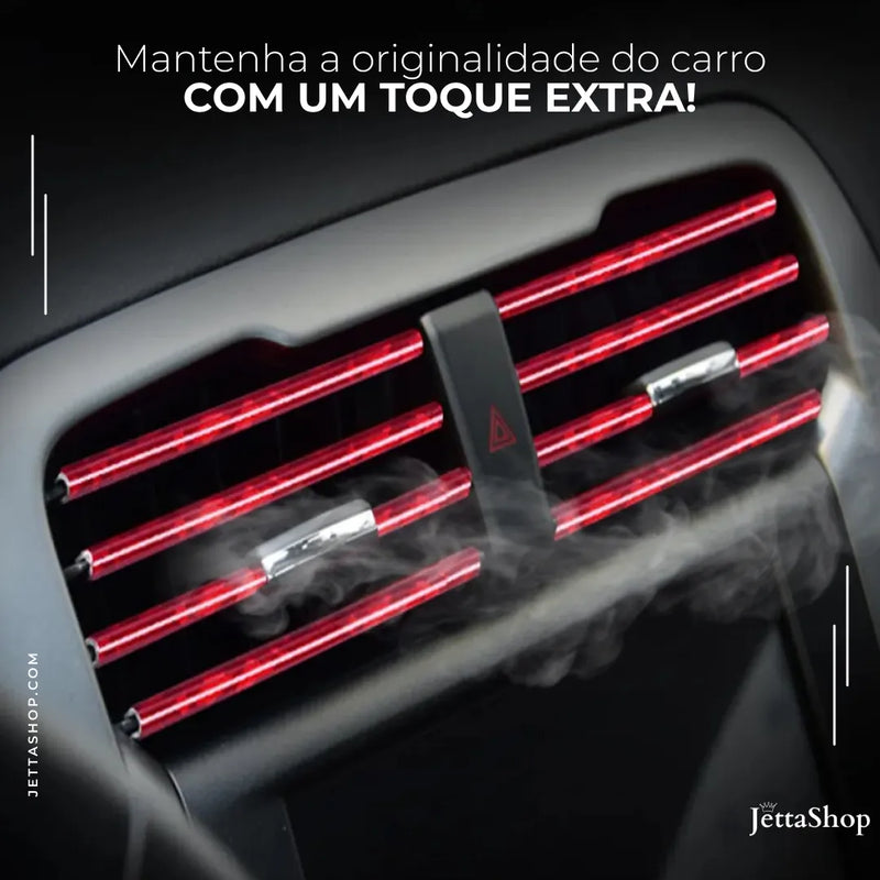 Style Jetta Air™ - Tiras para Saída de Ar Universal Personalizadas [10 PEÇAS]