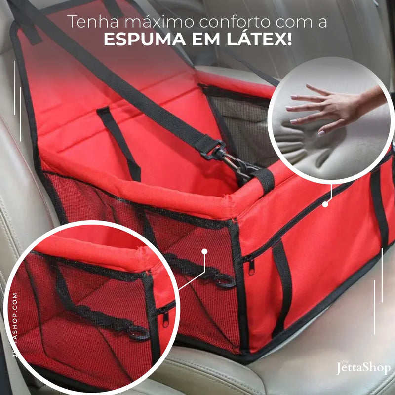 Jetta PetSeat™ - Berço para Cachorro e Gato Automotivo [PROMOÇÃO LIMITADA]