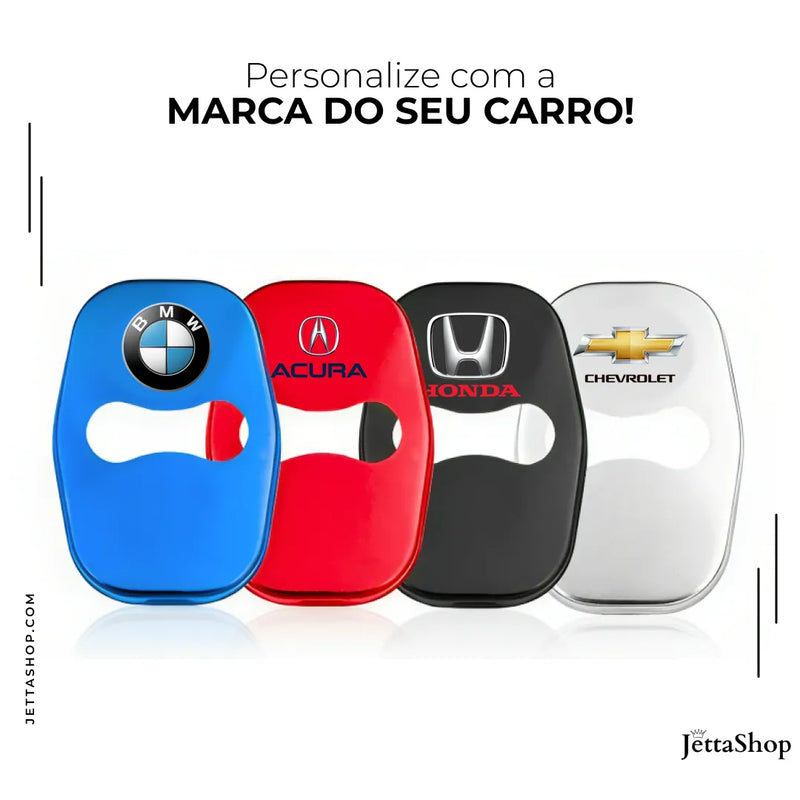 {PAGUE 2 LEVE 4} Protetor Personalizado para Trava de Porta - Jetta LockDoor™