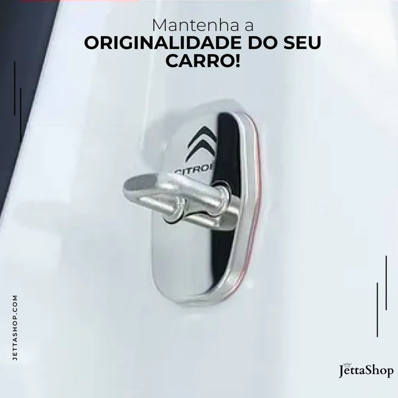 {PAGUE 2 LEVE 4} Protetor Personalizado para Trava de Porta - Jetta LockDoor™