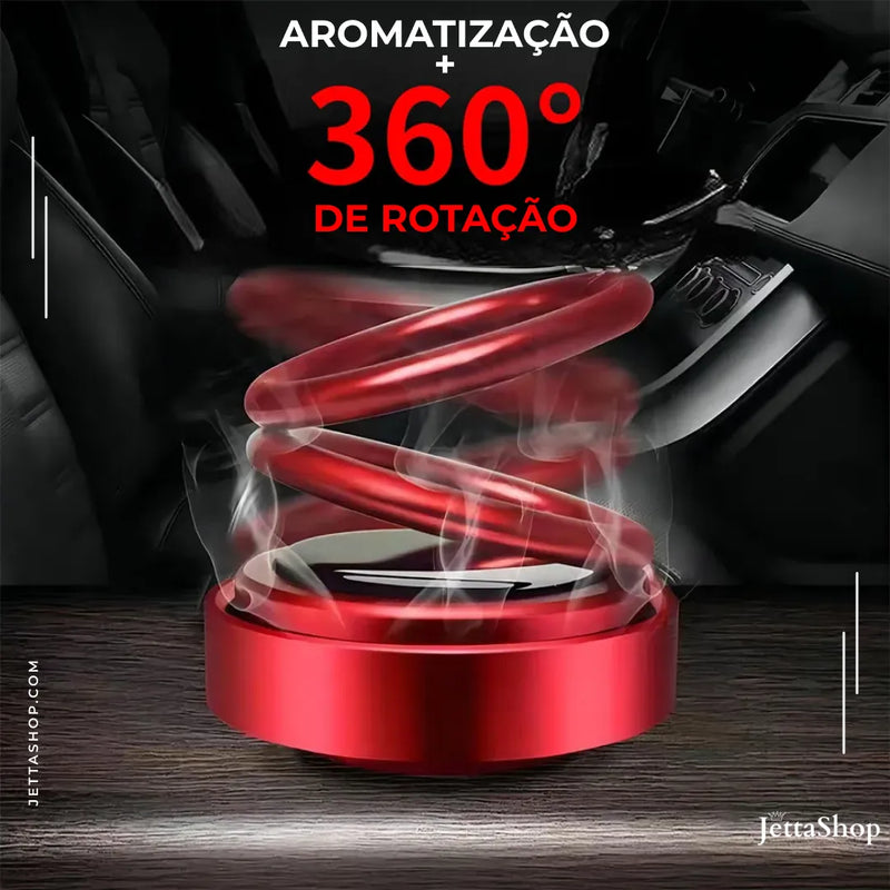 [PAGUE 1 LEVE 2] Mini Anel Rotativo de Aromaterapia para Carros - RingJetta™