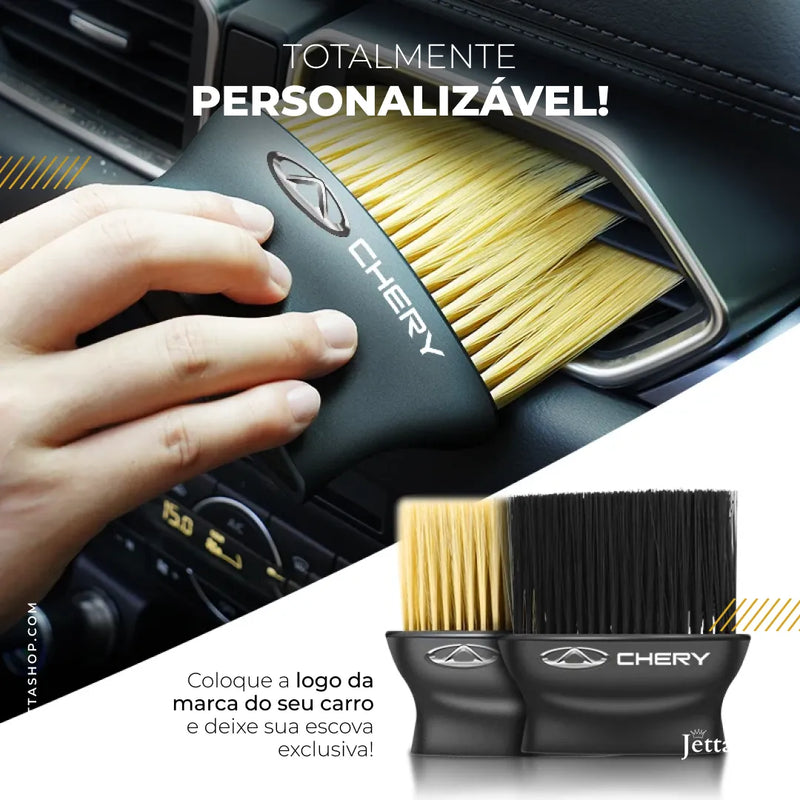 Escova de Limpeza Personalizada para Interior Automotivo - Jetta UltraBrush™ [LIQUIDA NATAL]