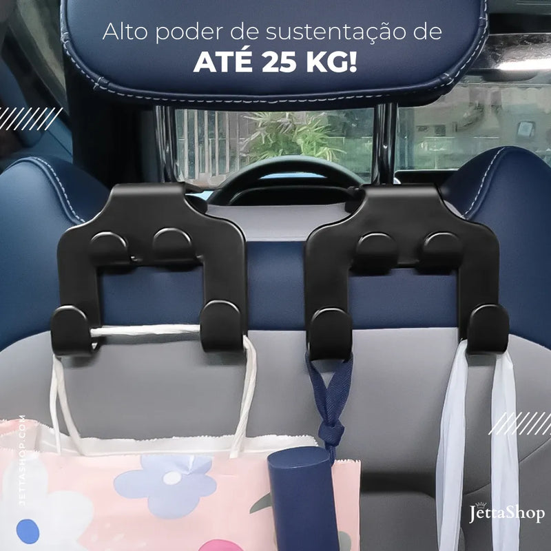 [PAGUE 1 LEVE 2] Suporte de Bolsas e Sacolas Multifuncional para Carros - Jetta SeatHolder™