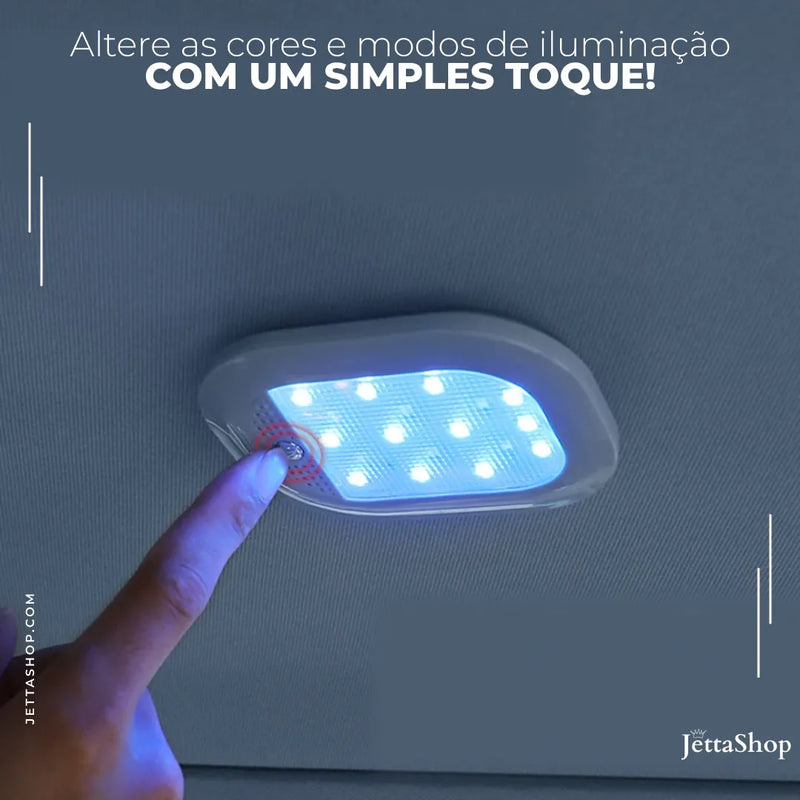 Jetta LedLamp™ - Luz Ambiente RGB de Interior Automotivo [ESQUENTA BLACK FRIDAY]