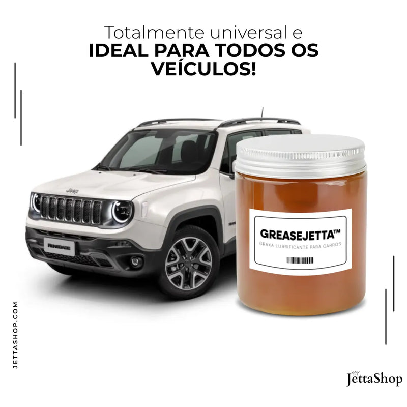 Graxa Lubrificante para Carros - GreaseJetta™ [PROMOÇÃO LIMITADA ATÉ HOJE 23:59]