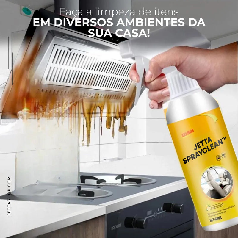 Spray de Espuma para Limpeza Automotiva - Jetta SprayClean™ [+ BRINDES EXCLUSIVOS]