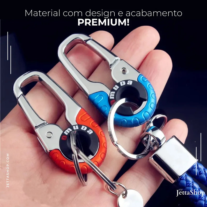 (PAGUE 1 LEVE 2) Chaveiro em Metal Forjado para Carros - Jetta MetalKey™