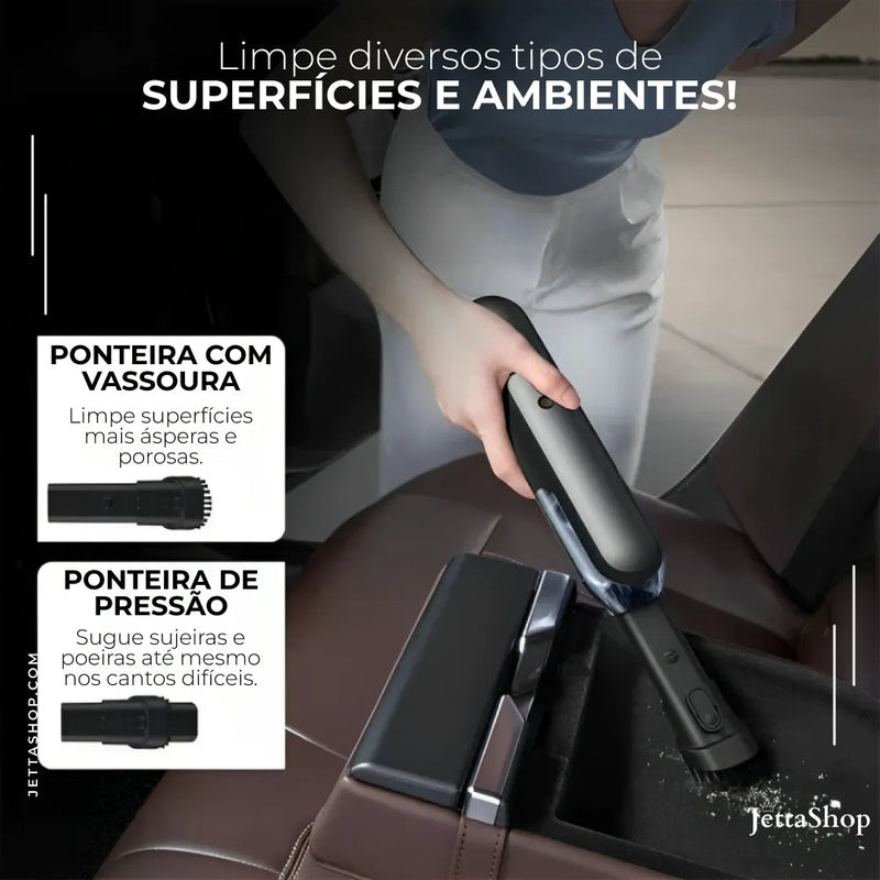 Aspirador Portátil Baseus Automotivo - Jetta AspLux™ [PROMOÇÃO EXCLUSIVA]