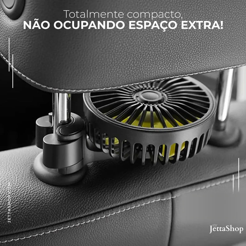 Jetta VentMax™ - Ventilador para Assento Traseiro Automotivo 360º [PROMOÇÃO LIMITADA ATÉ HOJE 23:59]