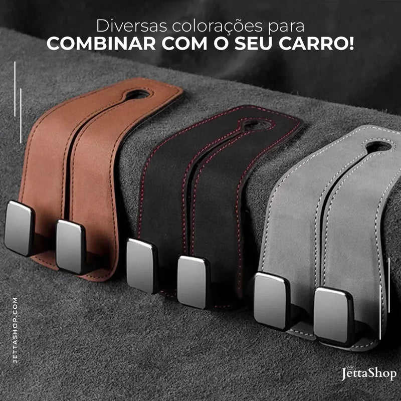 Suporte Duplo de Bolsas e Sacolas Multifuncional para Carros - Jetta DuoBag™ [ESTOQUE LIMITADO]