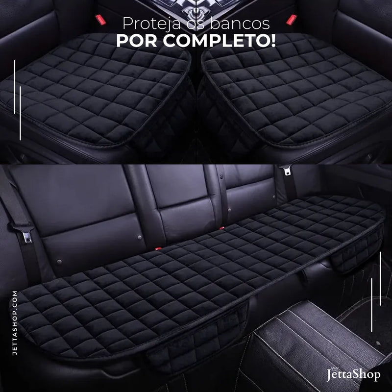 Jetta LuxCotton™ - Almofada de Assento Automotivo com Bolso [PROMOÇÃO LIMITADA ATÉ HOJE 23:59]