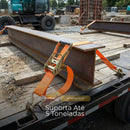 GripJetta™ – Cinta de Carga com Catraca Manual [ATÉ 5 TONELADAS DE CARGA]