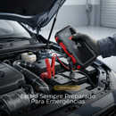 Auxiliador de Bateria Automotiva com Carregamento por Indução para Celular - Jetta PowerCharge™ [ESTOQUE LIMITADO]