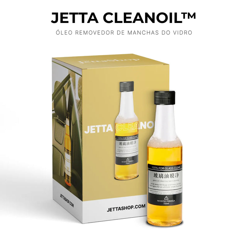 Óleo Impermeabilizante e Removedor de Manchas do Vidro - Jetta CleanOil™ [PROMOÇÃO LIMITADA]