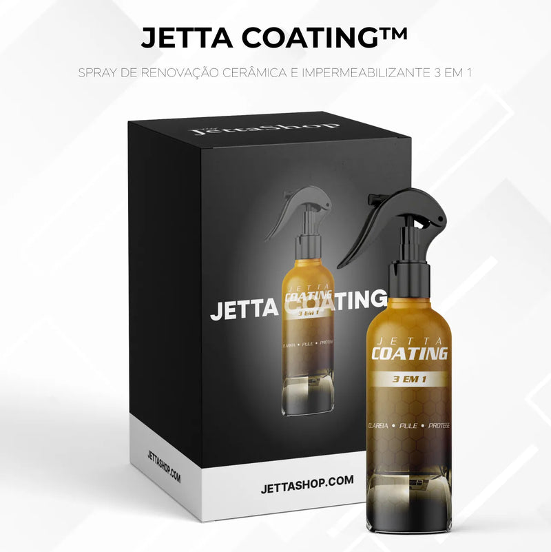 Spray de Renovação Cerâmica e Impermeabilizante 3 em 1 - Jetta Coating™ [ESTOQUE LIMITADO]