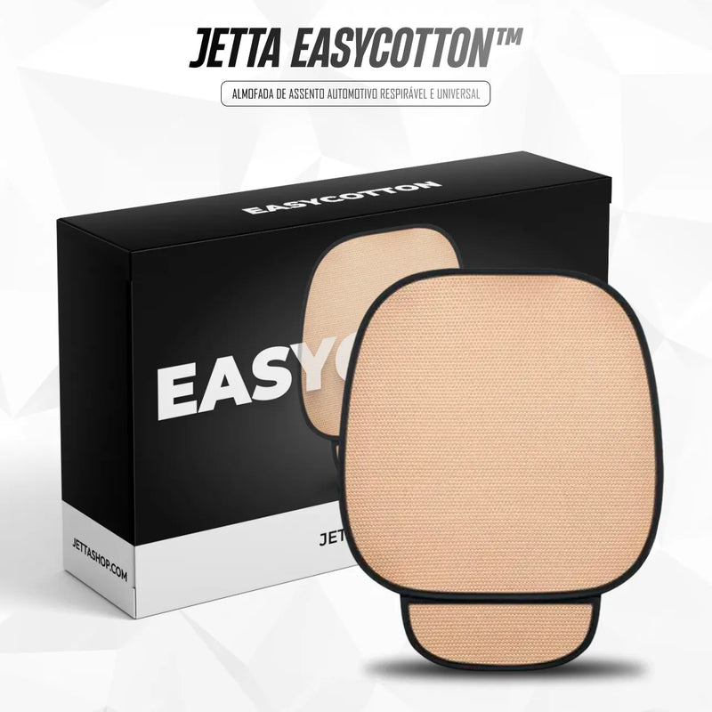 Almofada de Assento Automotivo Respirável e Universal - Jetta EasyCotton™ (ESTOQUE LIMITADO)