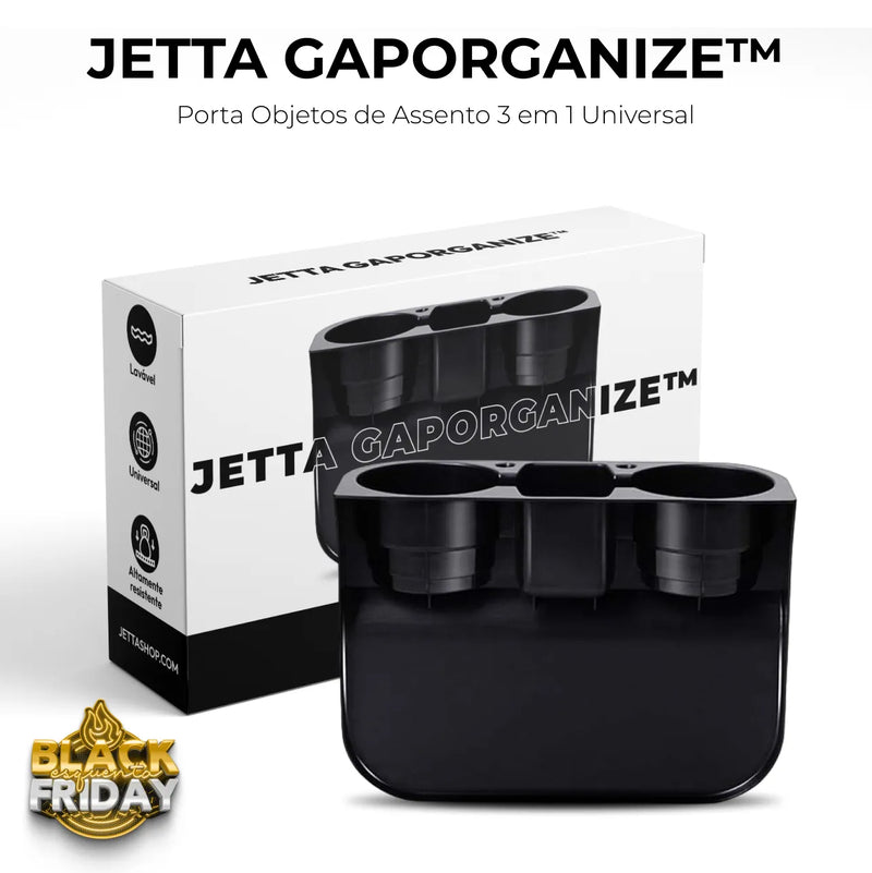 Jetta GapOrganize™ - Porta Objetos de Assento 3 em 1 Universal [PROMOÇÃO EXCLUSIVA]