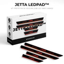 Jetta LedPad™ - Kit Protetor de Soleira com LED para Carros (PROMOÇÃO LIMITADA ATÉ HOJE 23:59)