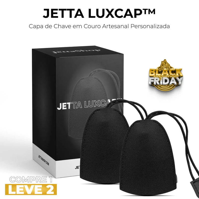 [Compre 1 Leve 2] Capa de Chave em Couro Artesanal Personalizada - Jetta LuxCap™