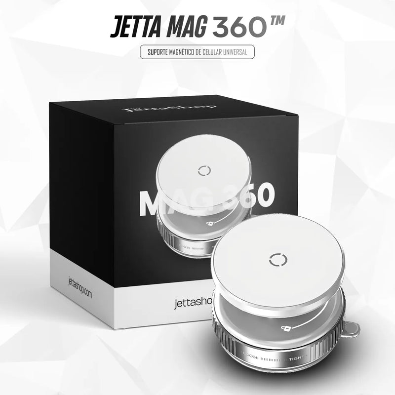 Suporte Magnético de Celular Universal - Jetta Mag360™ [ESTOQUE LIMITADO]