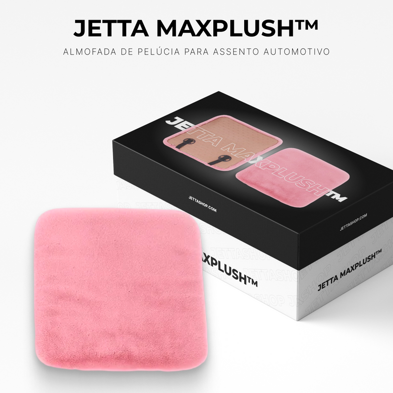 Jetta MaxPlush™ - Almofada de Pelúcia para Assento Automotivo [PROMOÇÃO LIMITADA]