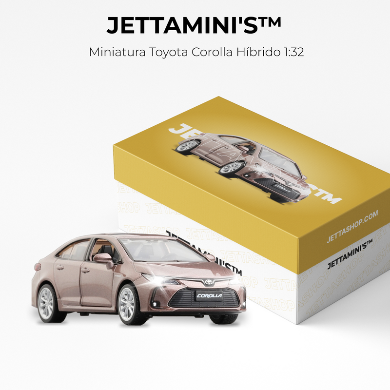 JettaMini's™ - Miniatura Toyota Corolla Híbrido 1:32