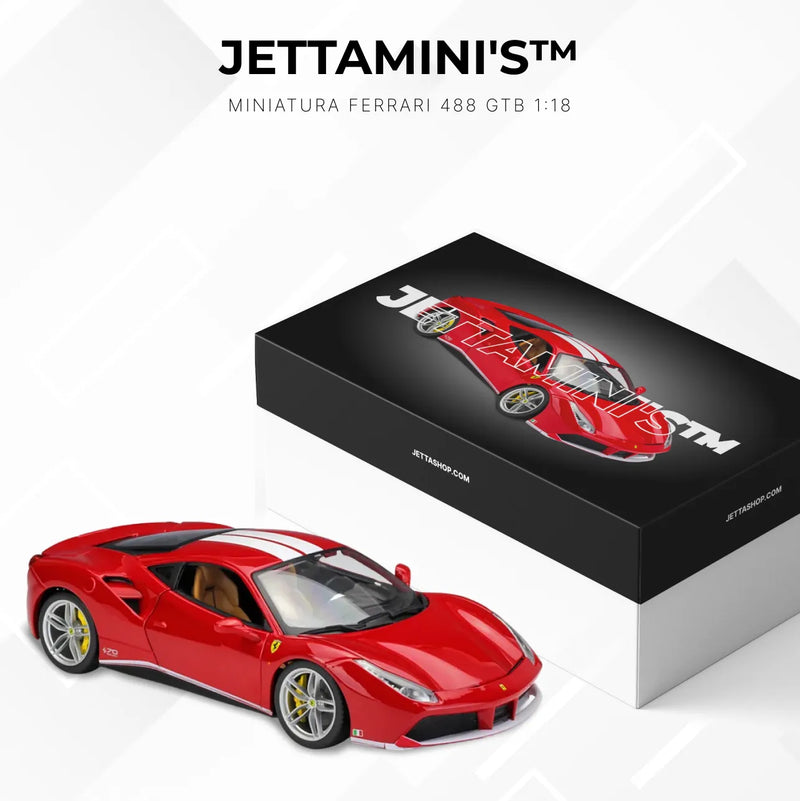 JettaMini's™ - Miniatura Ferrari 488 GTB 1:18