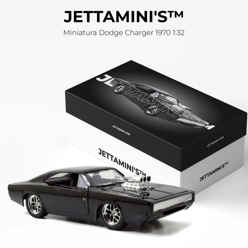 JettaMini's™ - Miniatura Dodge Charger 1970 1:32 [VELOZES & FURIOSOS🔥]