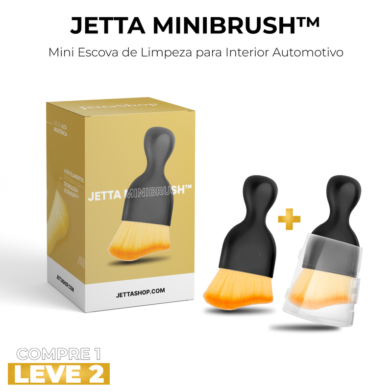 {PAGUE 1 LEVE 2} Mini Escova de Limpeza para Interior Automotivo - Jetta MiniBrush™