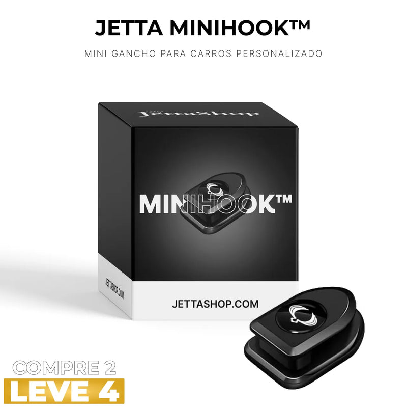 Mini Gancho para Carros Personalizado - Jetta MiniHook™ (PAGUE 2 LEVE 4)
