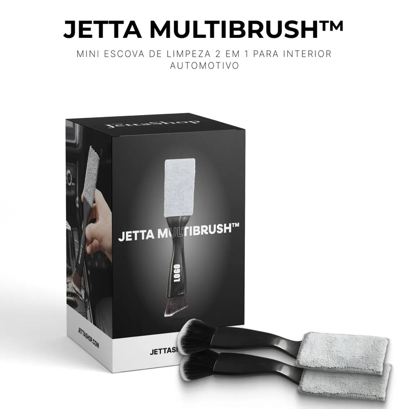 [PAGUE 1 LEVE 2] Mini Escova de Limpeza 2 em 1 para Interior Automotivo - Jetta MultiBrush™