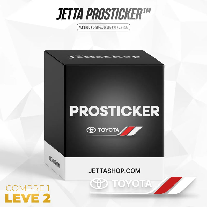 [PAGUE 1 LEVE 2] Adesivos Personalizados para Carros - Jetta ProSticker™