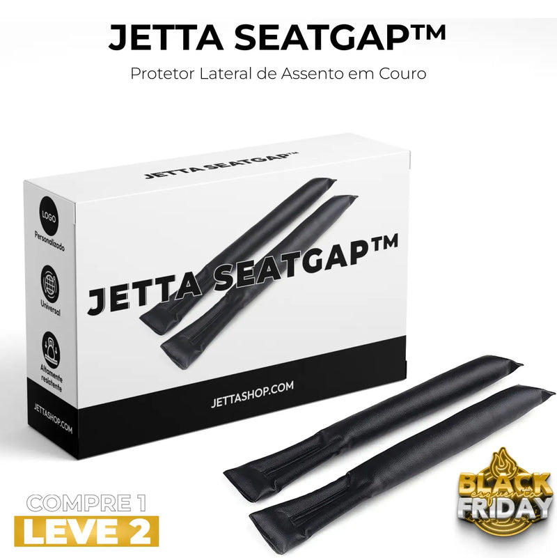 [Compre 1 Leve 2] Jetta SeatGap™ - Protetor Lateral de Assento em Couro (PROMOÇÃO LIMITADA ATÉ 23:59 DE HOJE)