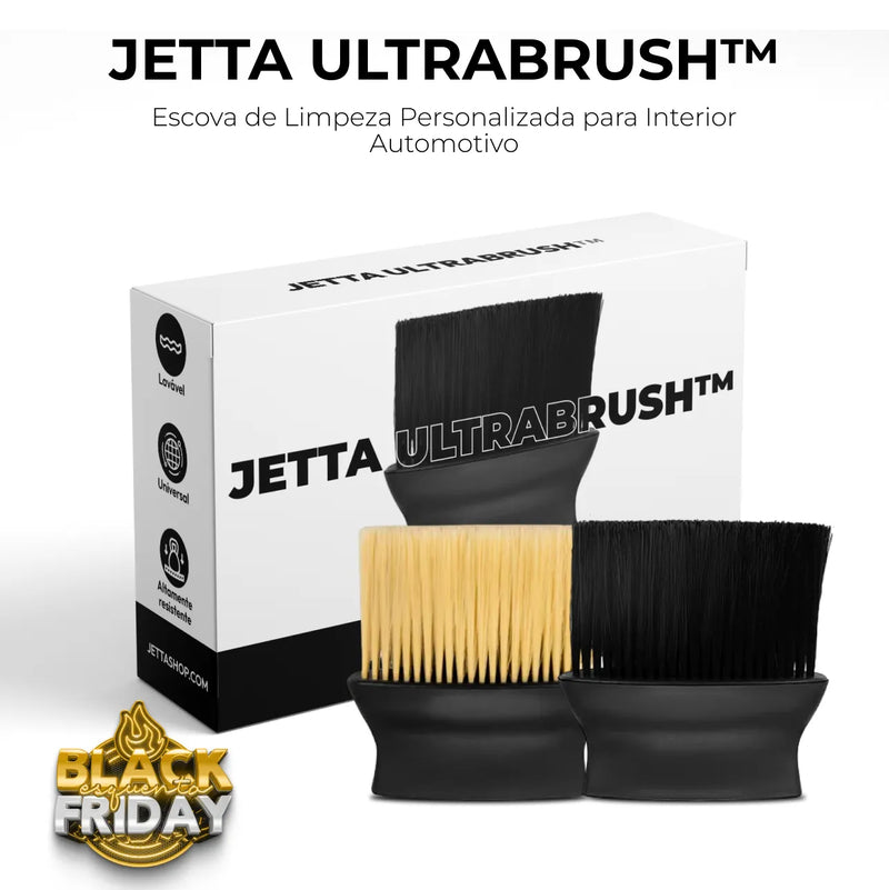 Escova de Limpeza Personalizada para Interior Automotivo - Jetta UltraBrush™ [LIQUIDA NATAL]