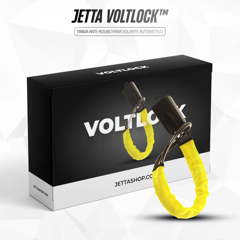 Trava Anti-Roubo para Volante Automotivo - Jetta VoltLock™