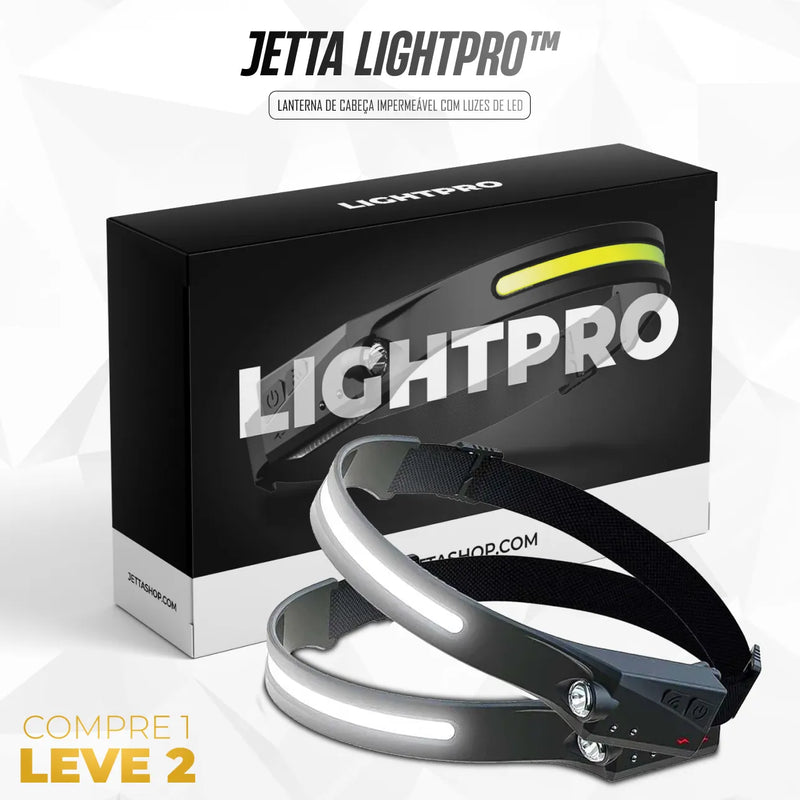 [PAGUE 1 LEVE 2] Lanterna de Cabeça Impermeável com Luzes de LED - Jetta LightPro™