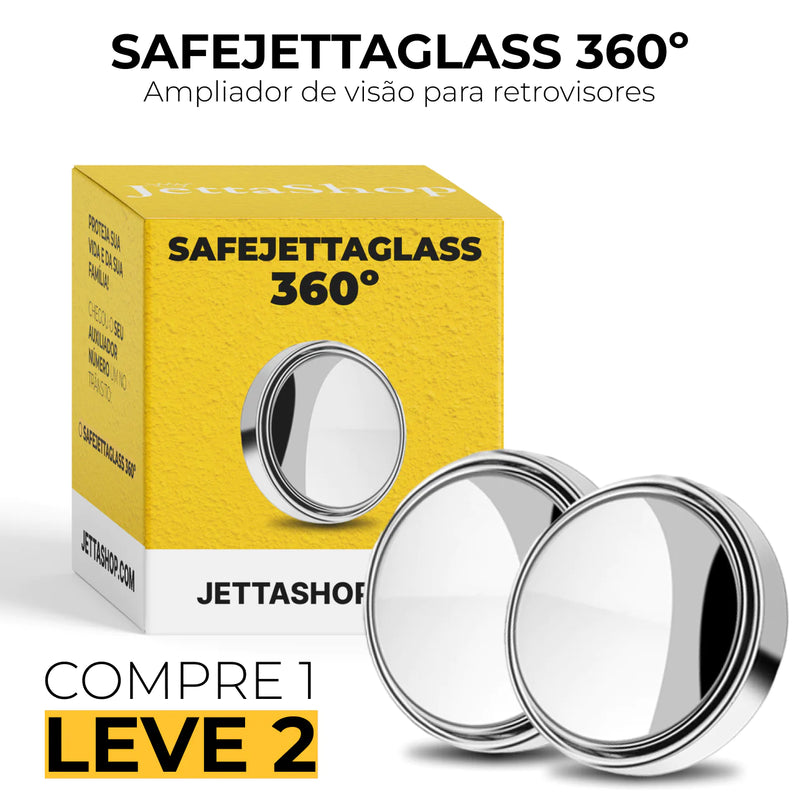 (COMPRE 1 E LEVE 2) - Safe Jetta Glass 360º™ [LIQUIDA NATAL]