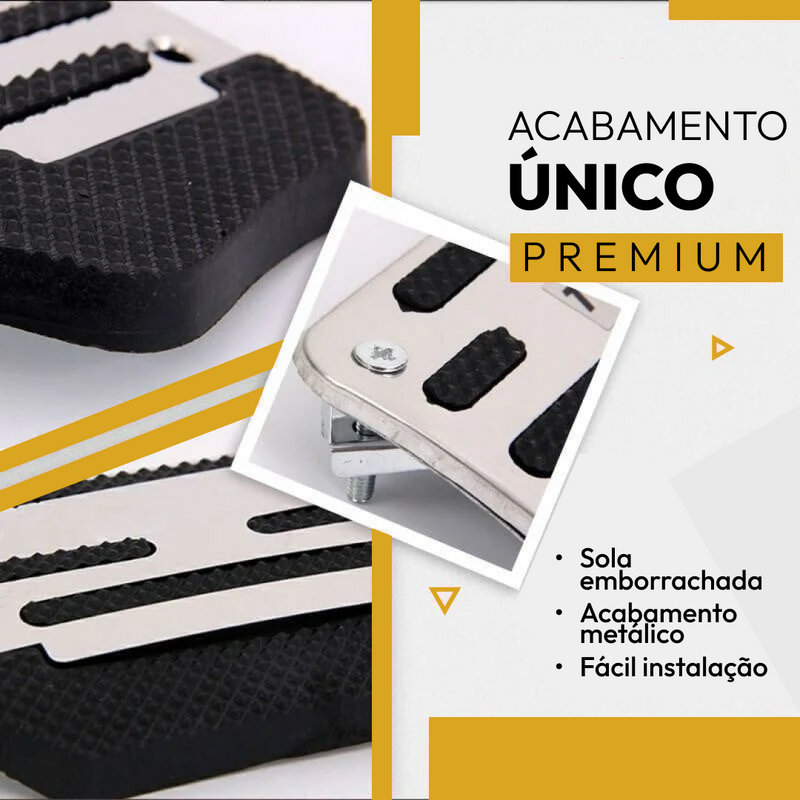 Pedal Car™️ - Pedal Automotivo Antiderrapante Universal (Brinde Exclusivo para os 100 primeiros até 23:59)