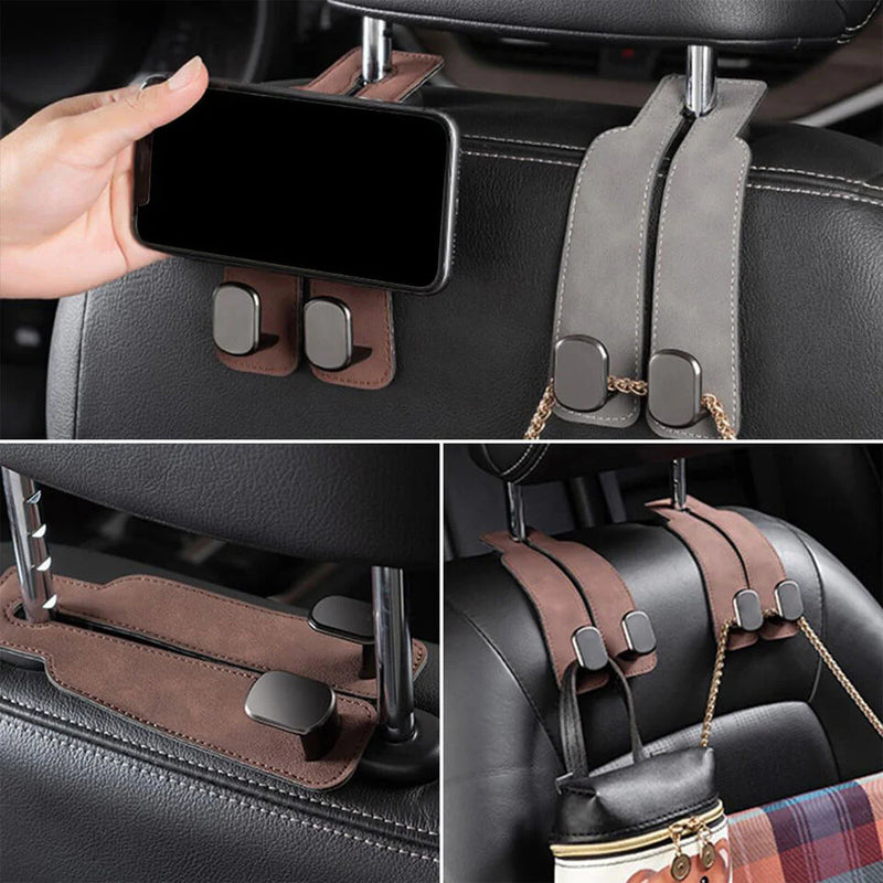 Suporte Duplo de Bolsas e Sacolas Multifuncional para Carros - Jetta DuoBag™ {ESTOQUE LIMITADO}