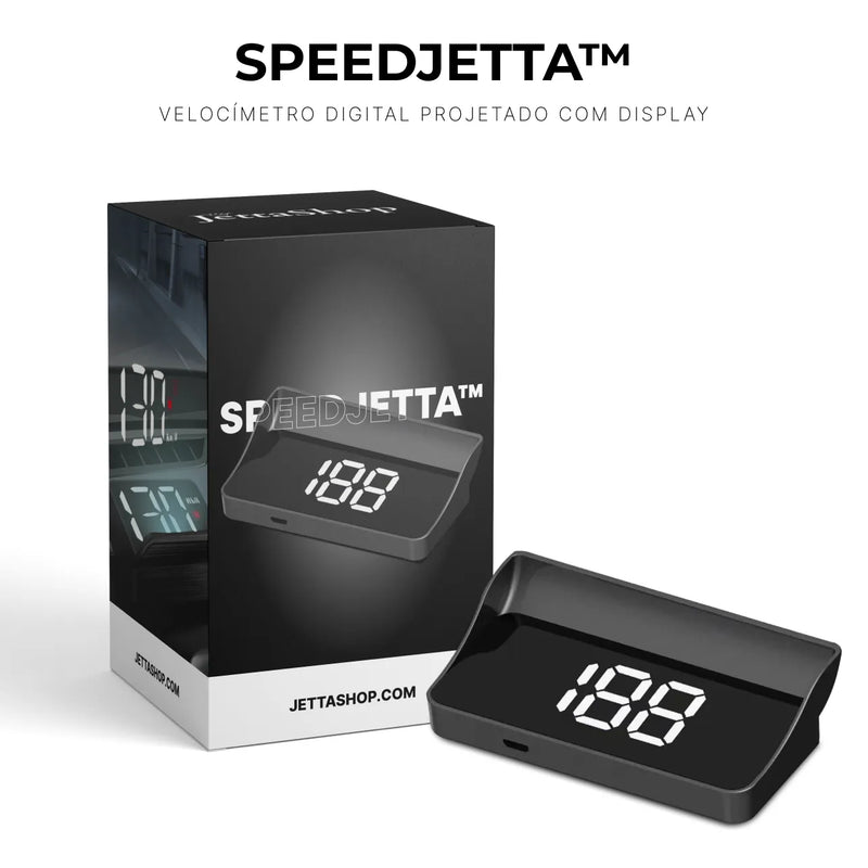 SpeedJetta™ - Velocímetro Digital Projetado com Display [PROMOÇÃO LIMITADA ATÉ HOJE 23:59]