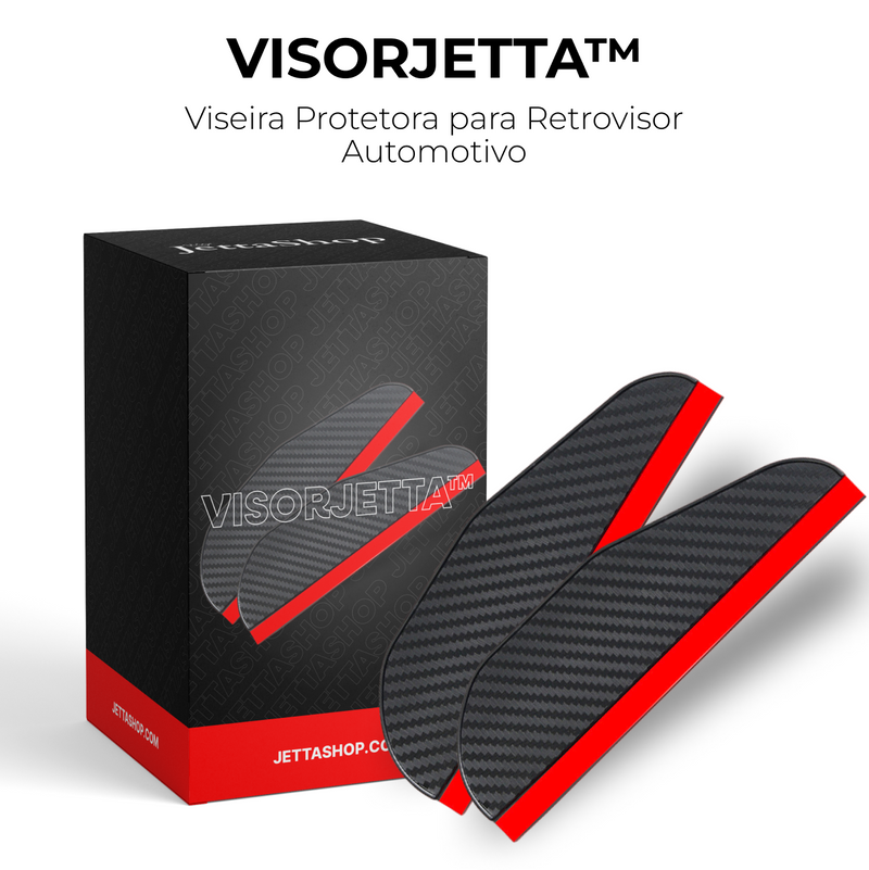 Viseira Protetora para Retrovisor Automotivo - VisorJetta™ [LIQUIDA NATAL]