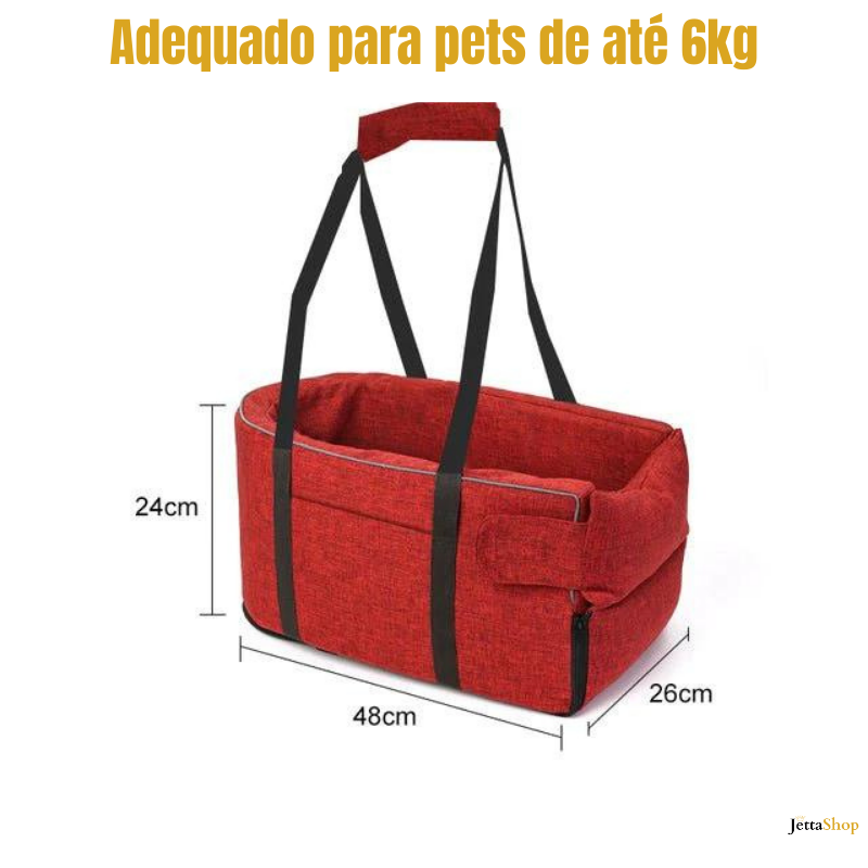 Jetta PetBag™ - Assento de Carro para Cachorro e Gato [PROMOÇÃO IMPERDÍVEL🔥]