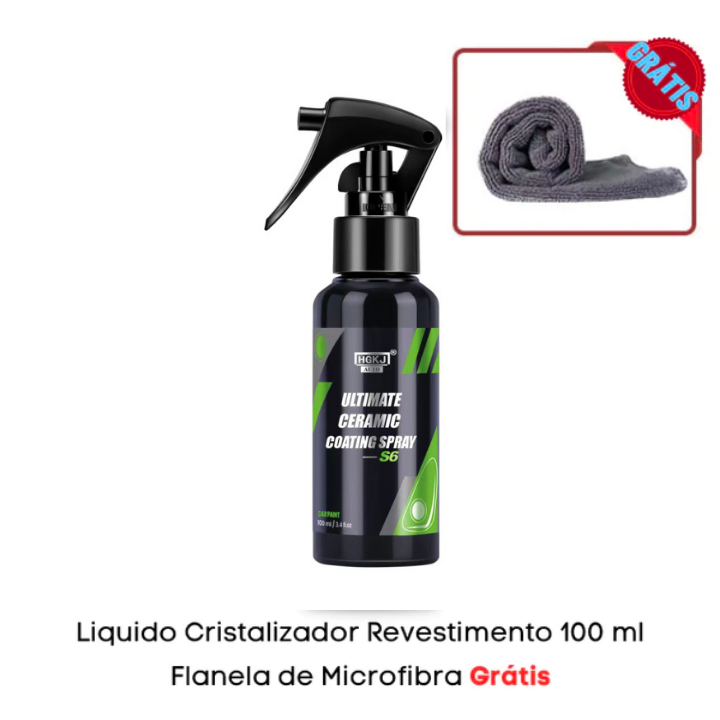 Liquido Cristalizador Revestimento Hidrofóbico Impermeabiliza a Pintura Do Carro - Nano Coat™️